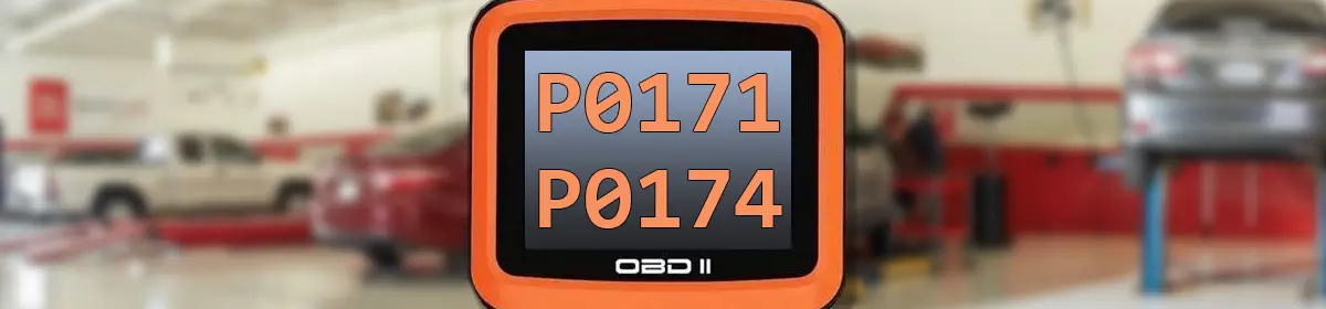 Toyota P0171, P0174 Fehlercode